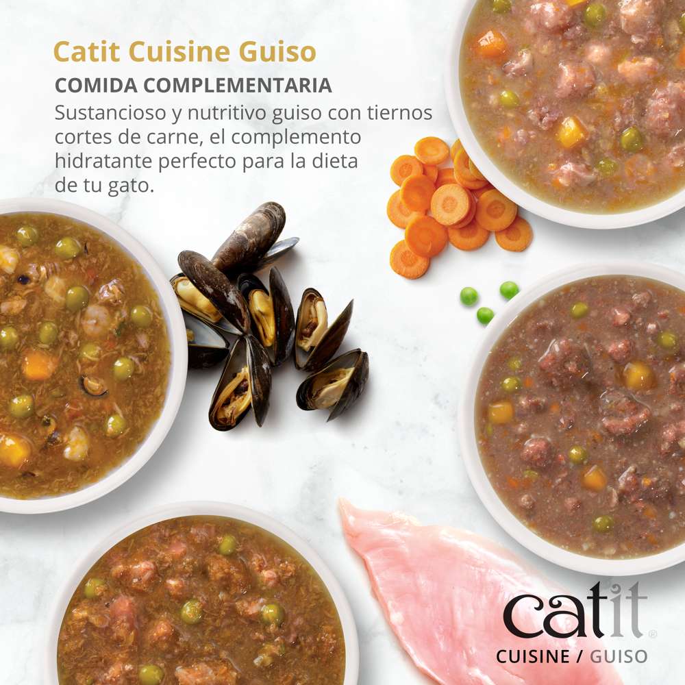 Catit Cuisine Selection Guiso, Pack Variado de 12