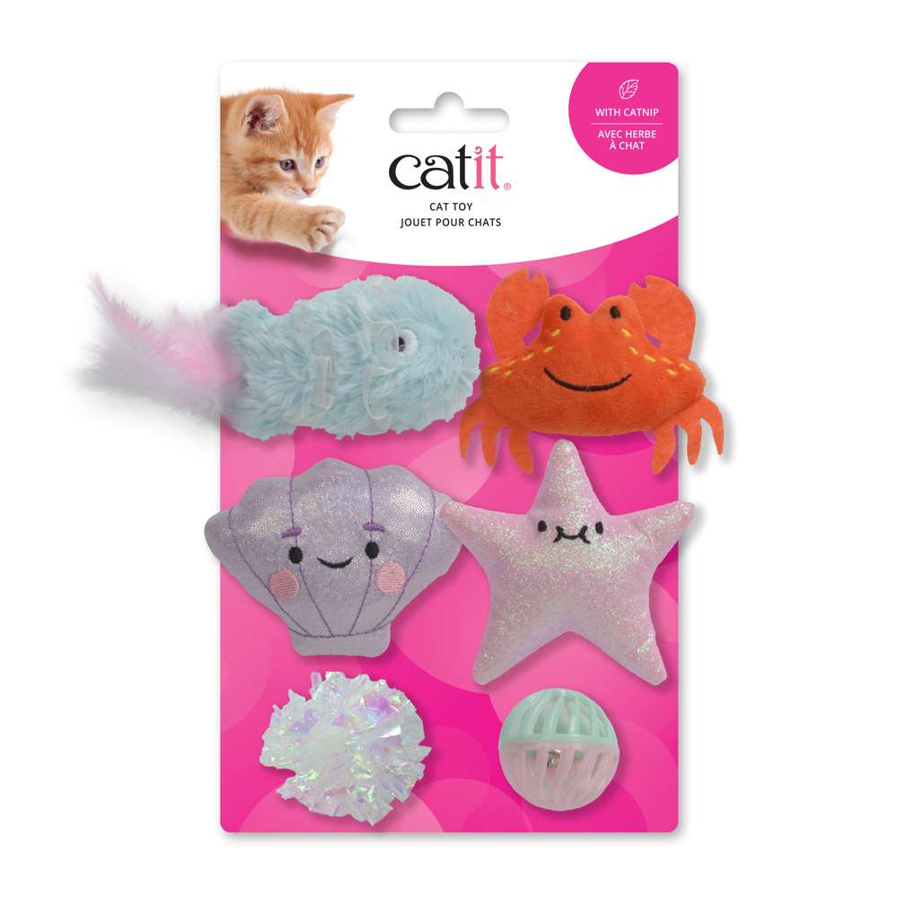 Catit Sea Animal Set 6 pcs