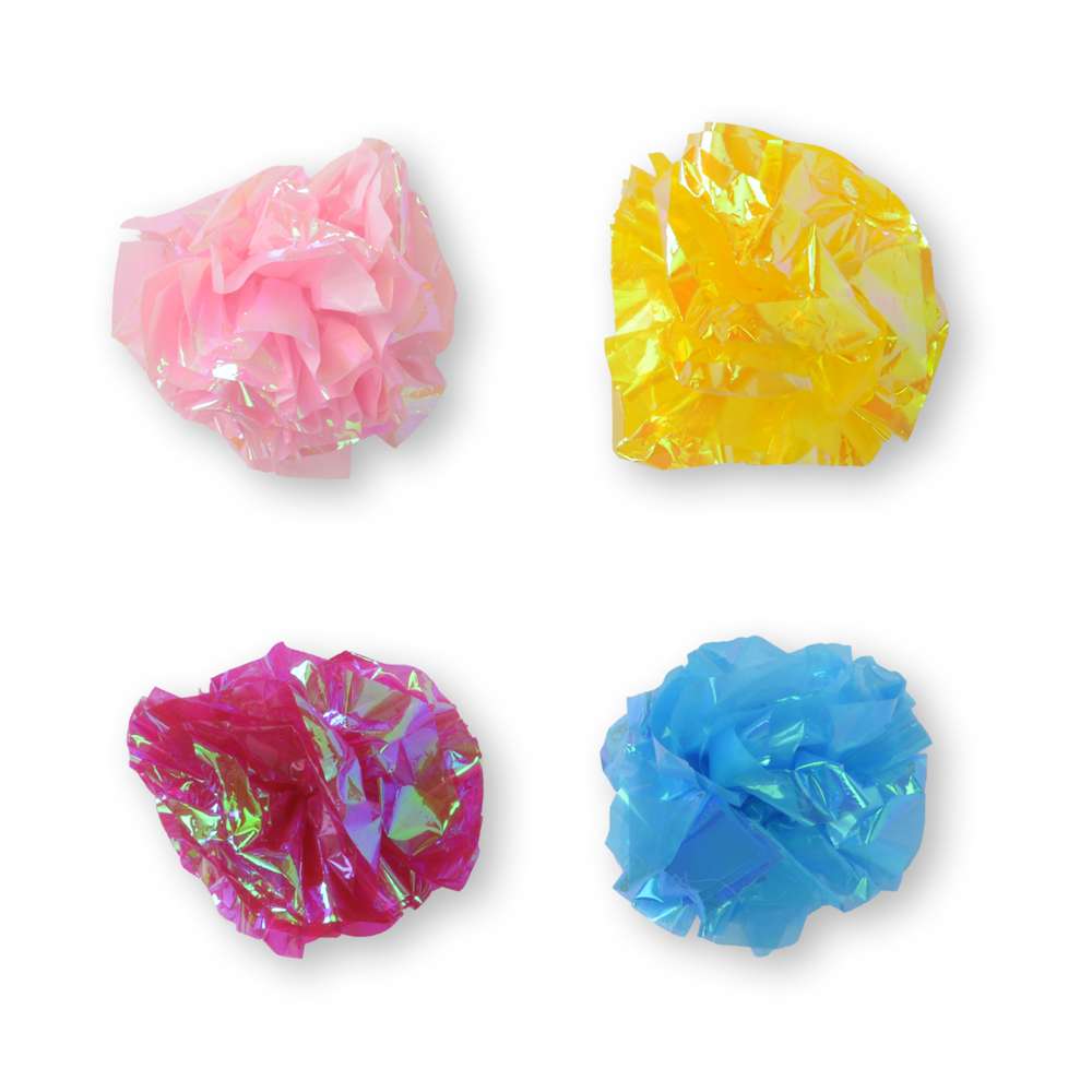 Catit Pelota de papel arrugado 4pc
