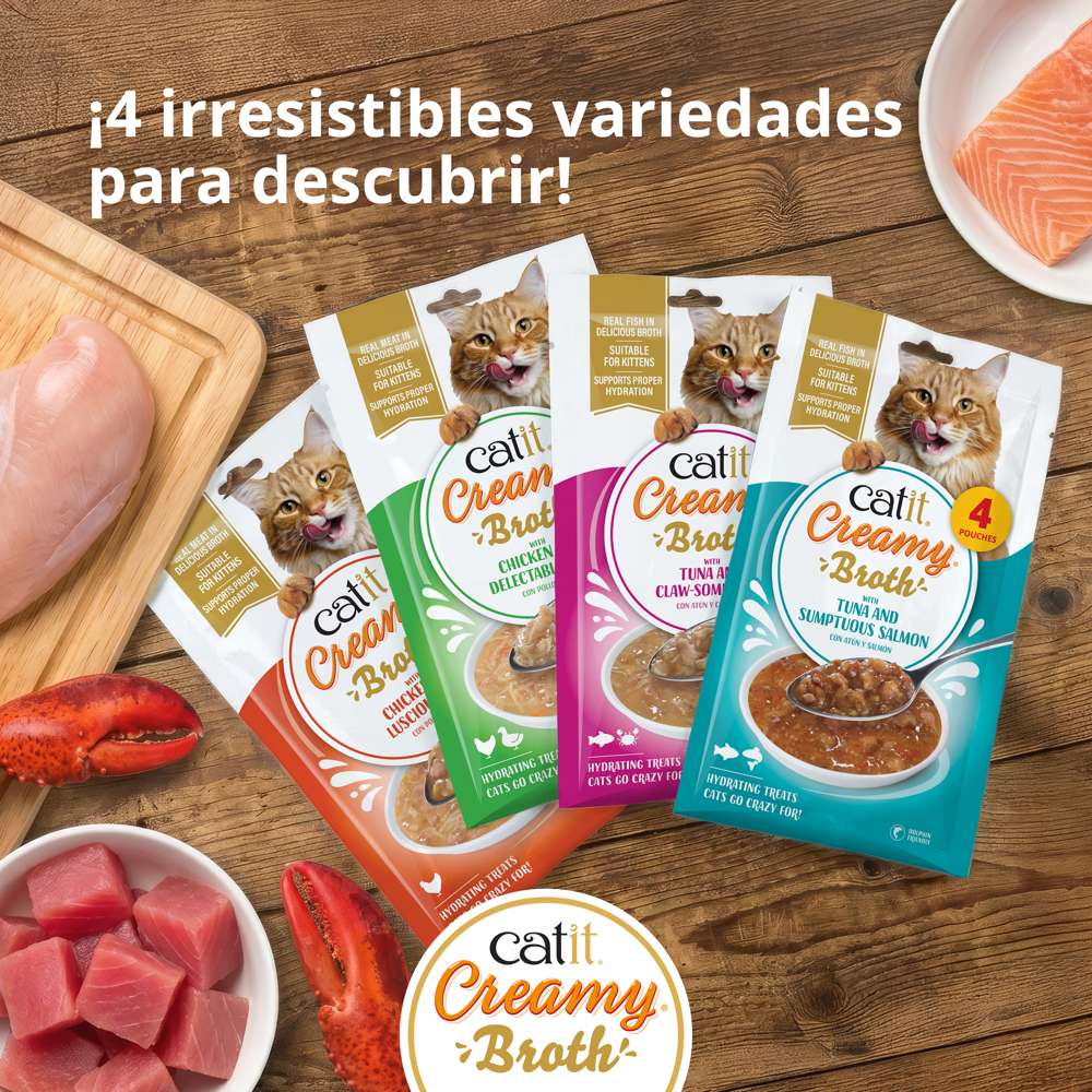 Caldo para gatos Creamy Broth